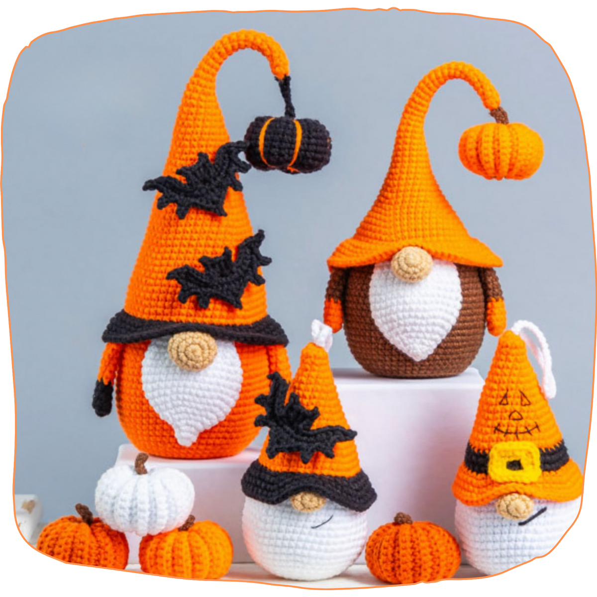 Halloween Gnomes Pattern