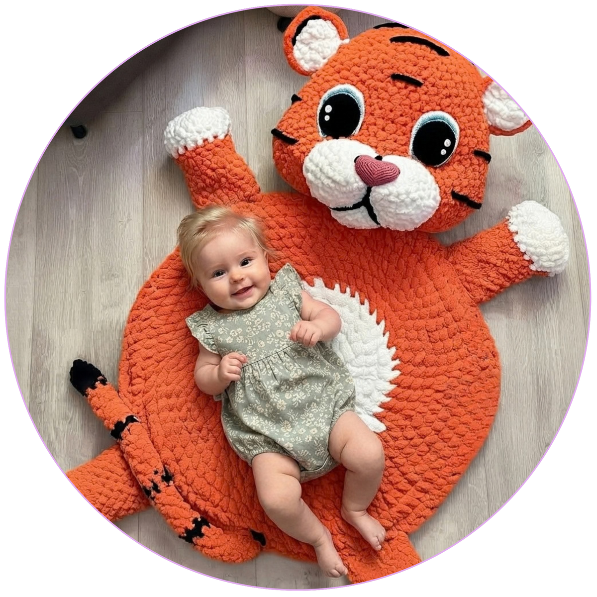 Tiger Rug  Pattern
