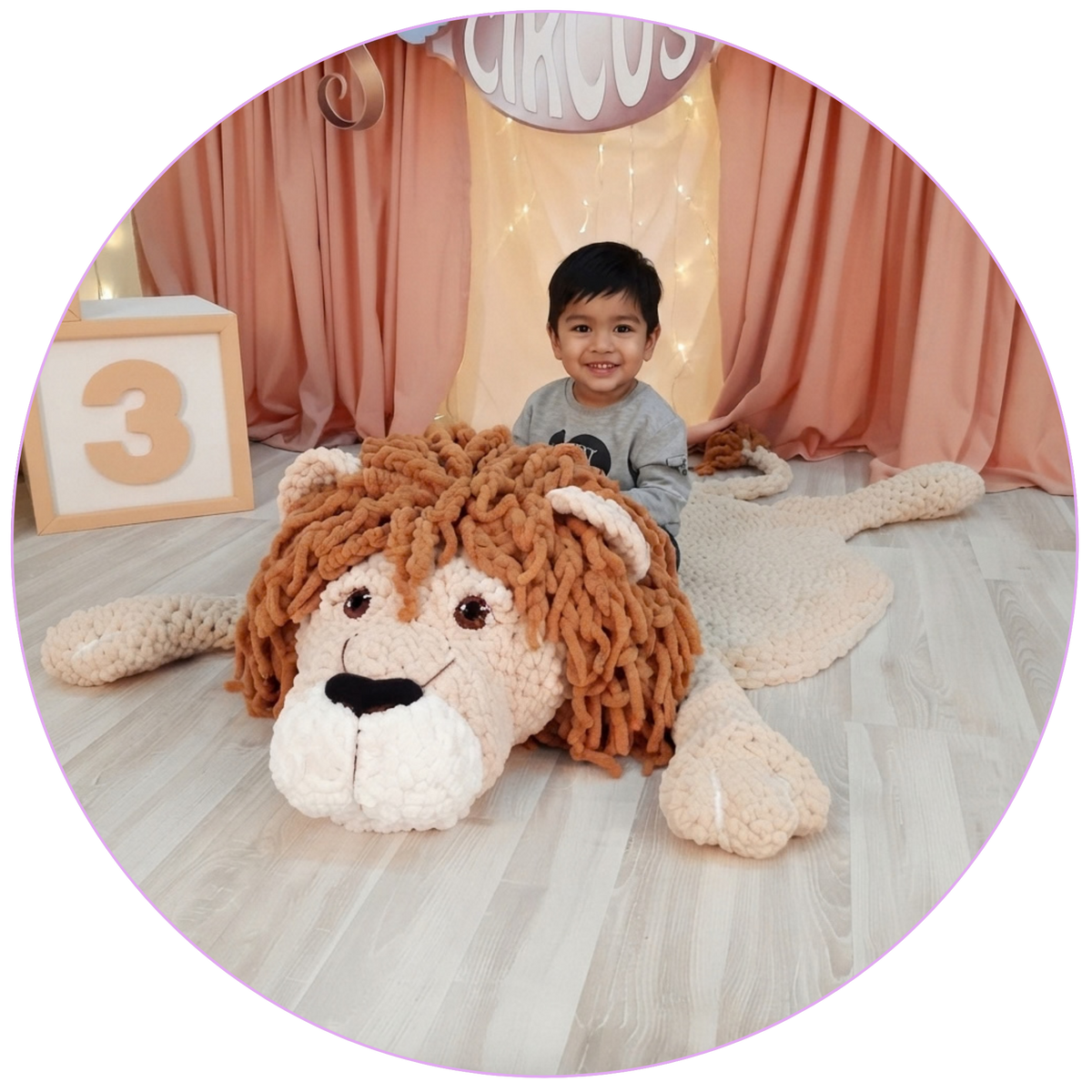 Lion Rug  Pattern