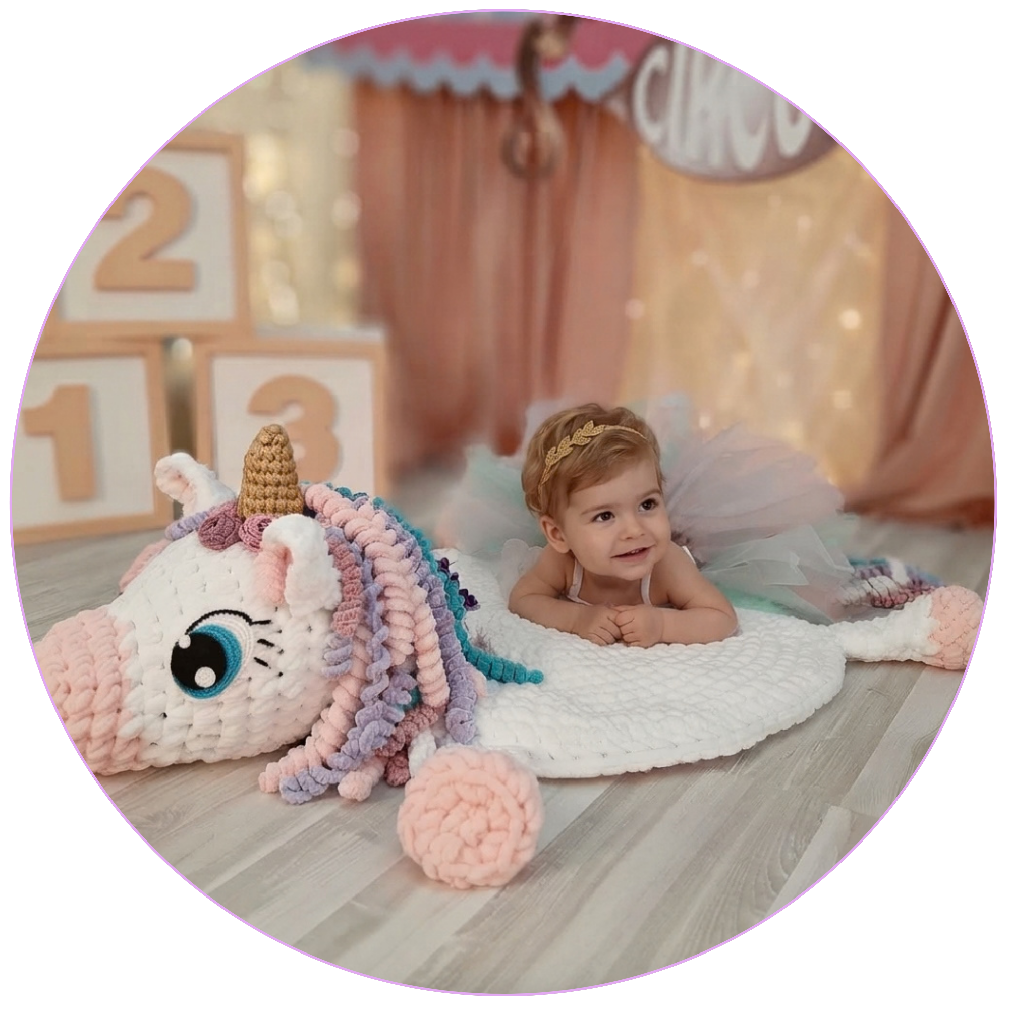 Unicorn Rug  Pattern